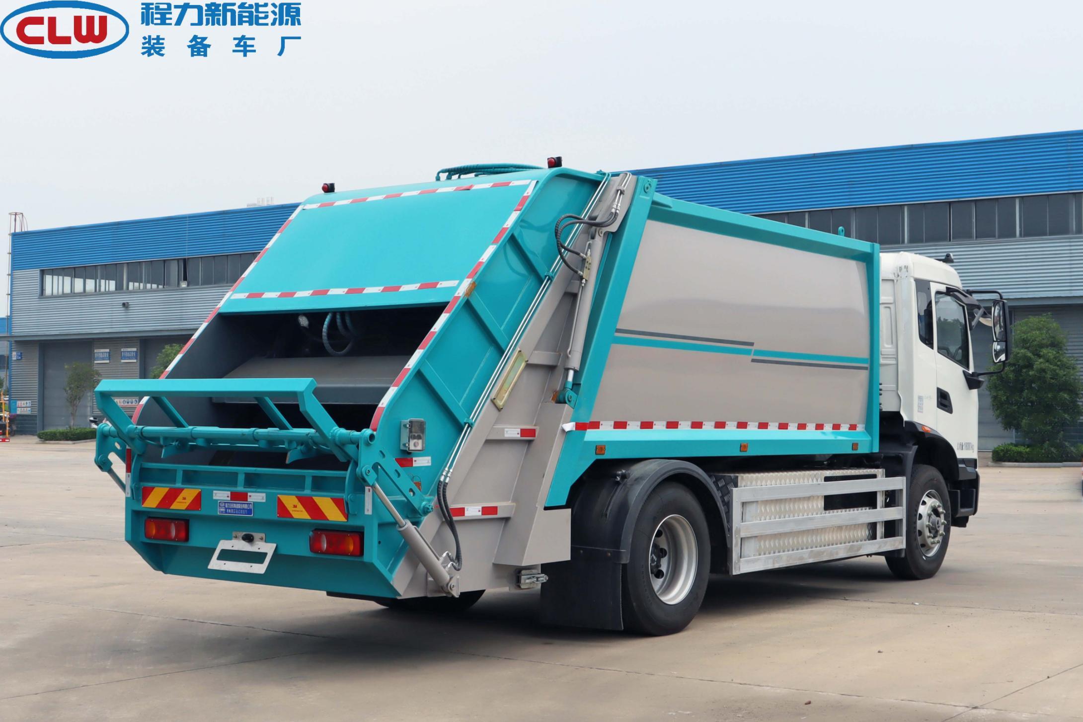 東風(fēng)天錦純電動(dòng)壓縮式垃圾車(chē)圖片4